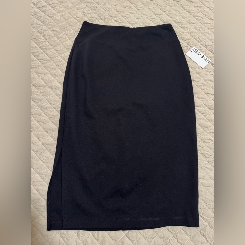 Nine West Classic Black Pencil Skirt